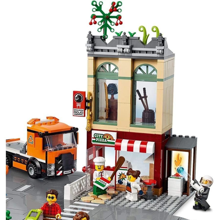 レゴ(LEGO) シティ レゴシティのタウンセンター ロードプレート付 