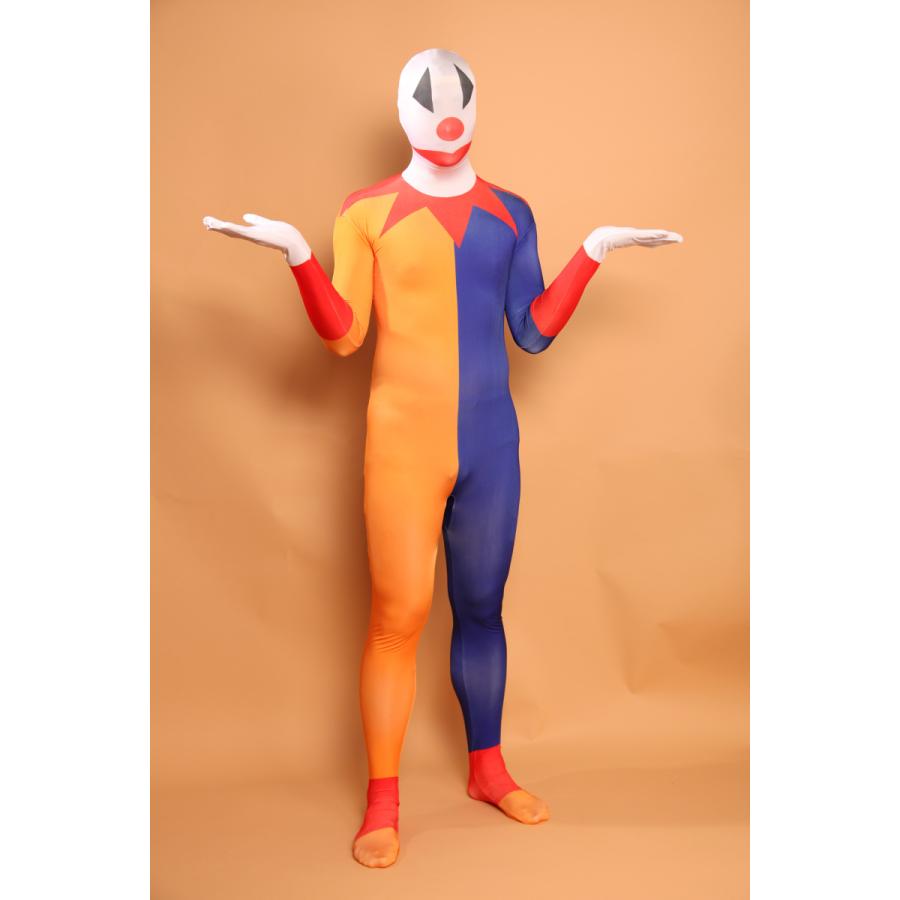 珍しい 弾力性 Cosplay 着ぐるみ 全身タイツ ピエロ 伸縮性 ハロウィーン 文化祭 変装 仮装 コスプレ 伸縮性コスチューム 弾力性 キャラクター衣装 サイズ L Www Cognitiva La