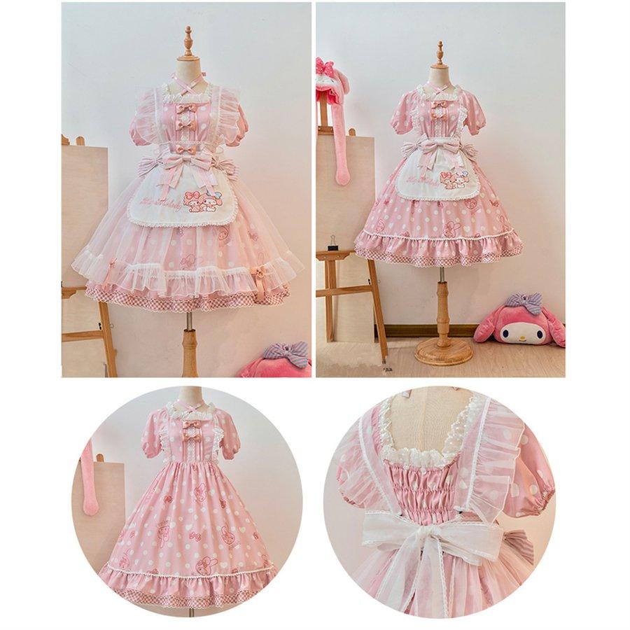 サンリオロリータワンピース シナモンロール ハロウィン仮装 コスプレ