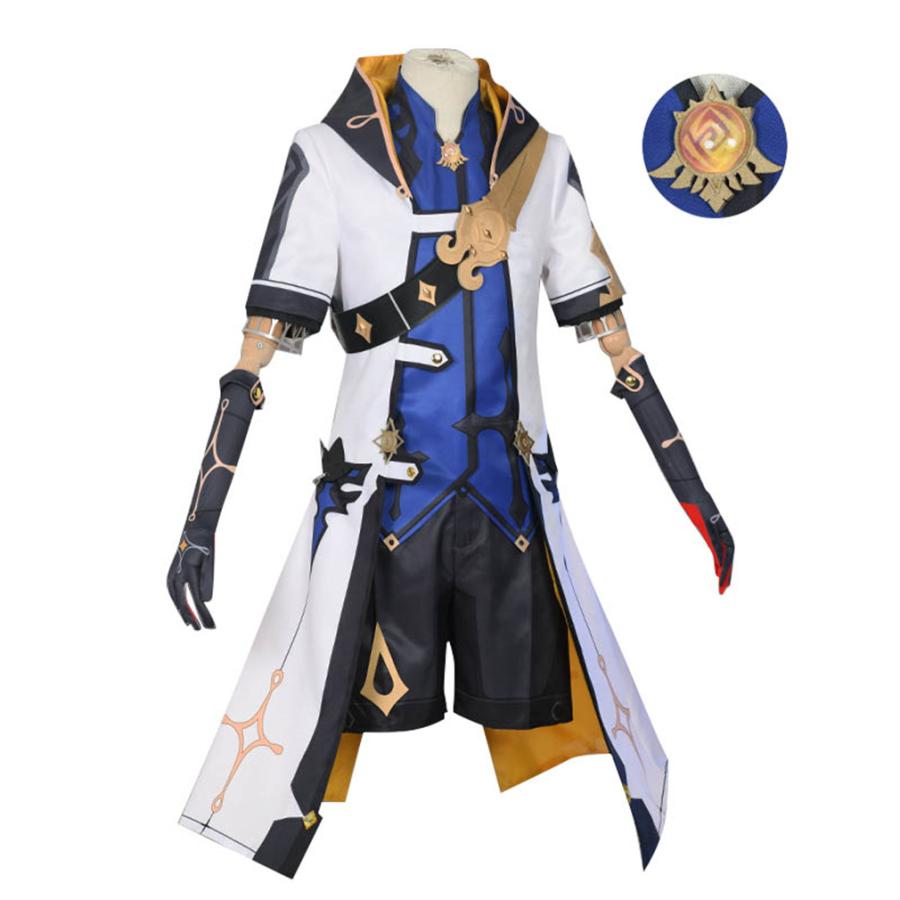 今年も話題の Impact Genshin 原神project げんしん アルベド Cosplay イベント ハロウィン 仮装 変装 コスチューム コスプレ衣装 風 キャラクター衣装 サイズ M X E Is