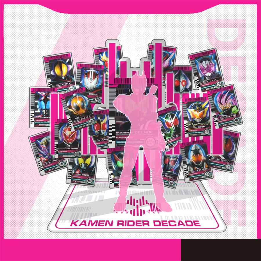 仮面ライダーディケイド ディケイド 変身の背景 アクリルスタンド 撮影用 かっこいい Ly 五次元ポケット 通販 Yahoo ショッピング