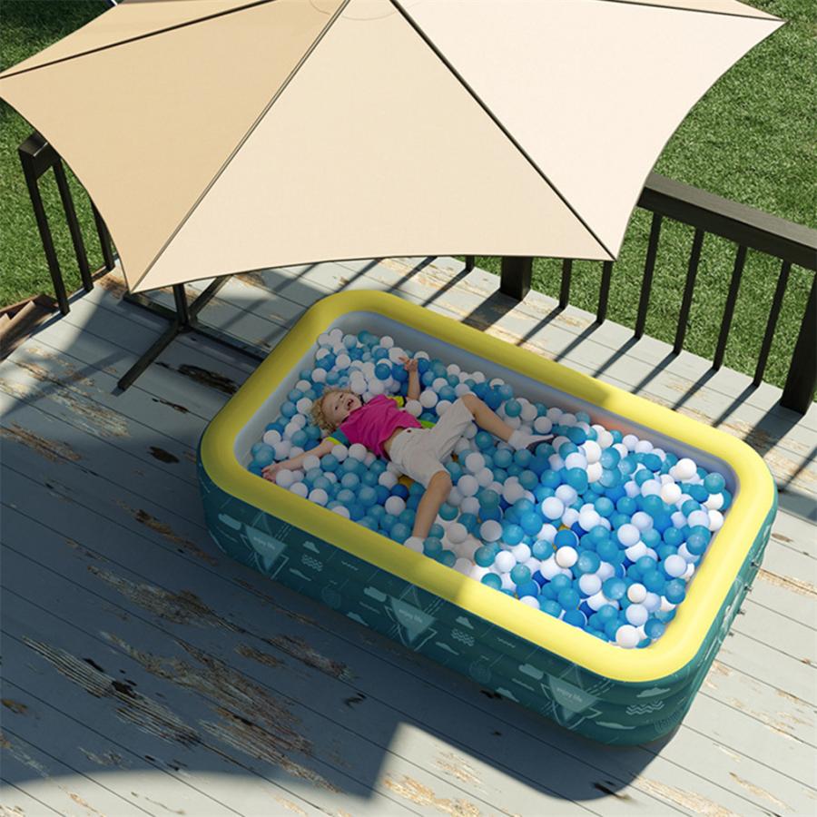 誠実】【誠実】プール 大型プール 家庭用 3.0M, 3.88M大容量 ３つ気室