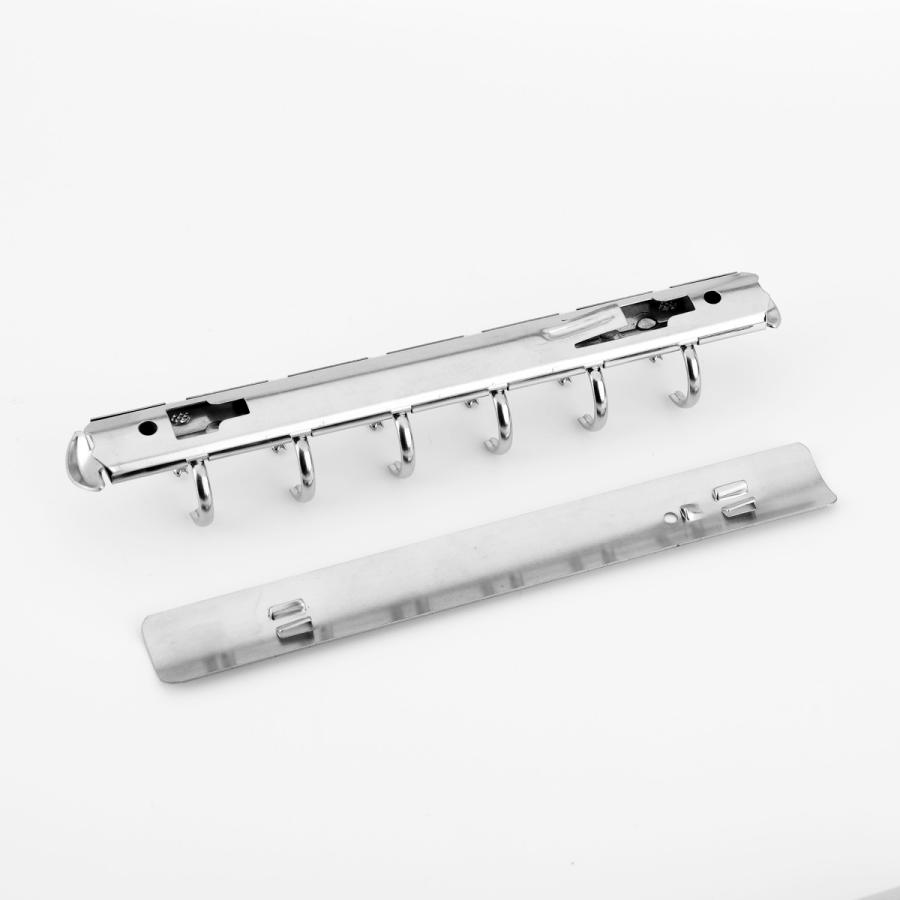 krause クラウゼ社製 バインダー 金具 長さ127mm 6穴 リング径16mm B7