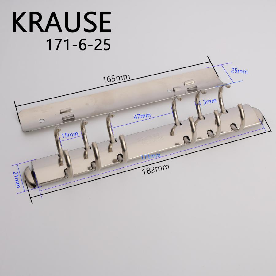 krause クラウゼ社製 バインダー 長さ171mm 6穴 リング径25mm バイブル