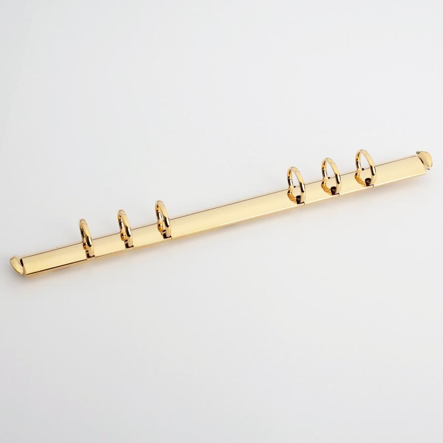 krause クラウゼ社製 バインダー 金具 長さ210 mm 6穴 リング径16mm