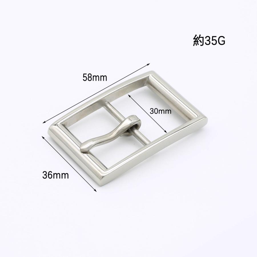 senwa ステンレス製 バックル 30mm幅 美錠クラフト金具 レディース