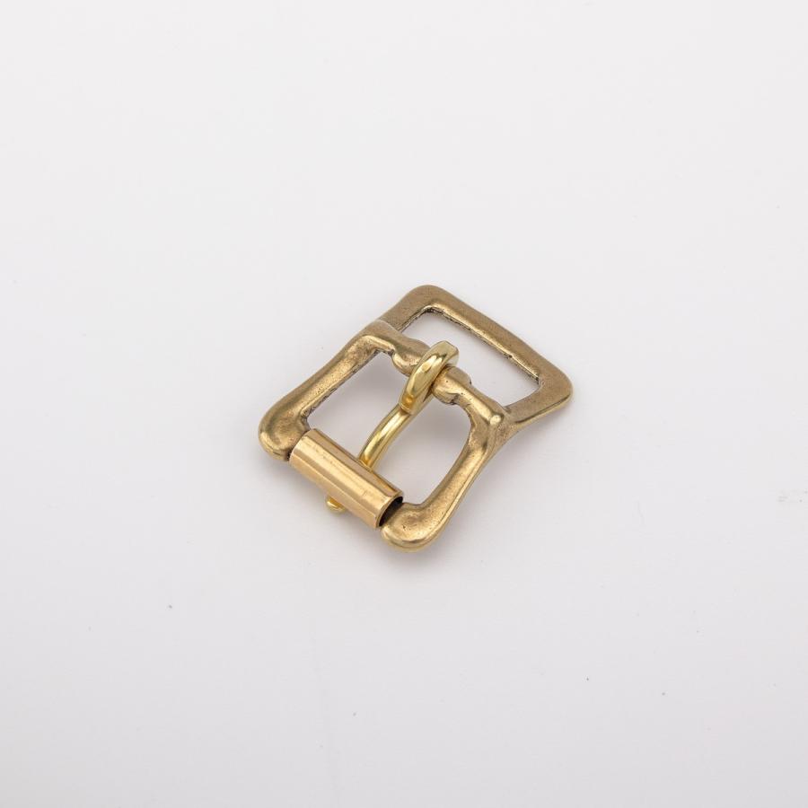 真鍮さん専用 senwa 日本製真鍮生地 バッグ ショルダー用 バックル 巾15mm 中一尾錠
