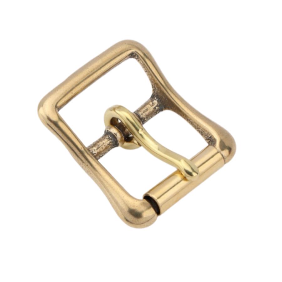 senwa 日本製真鍮生地 バッグ ショルダー用 バックル 巾18/21mm 中一