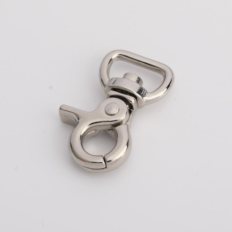 SENWA 日本製 豆レバーナスカン 8/10/12mm ニッケル DIYキーチェーン
