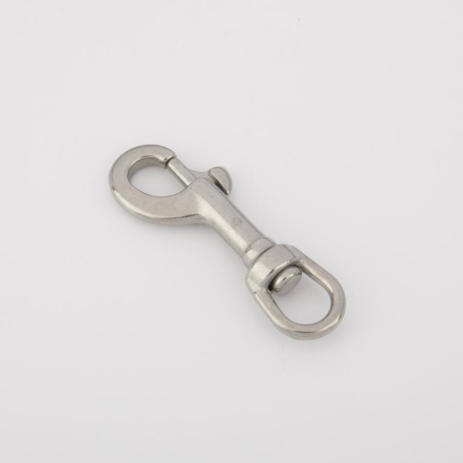 SENWA 鉄砲ナスカン ステンレス 10mm 回転式 SUS314 バッグ金具
