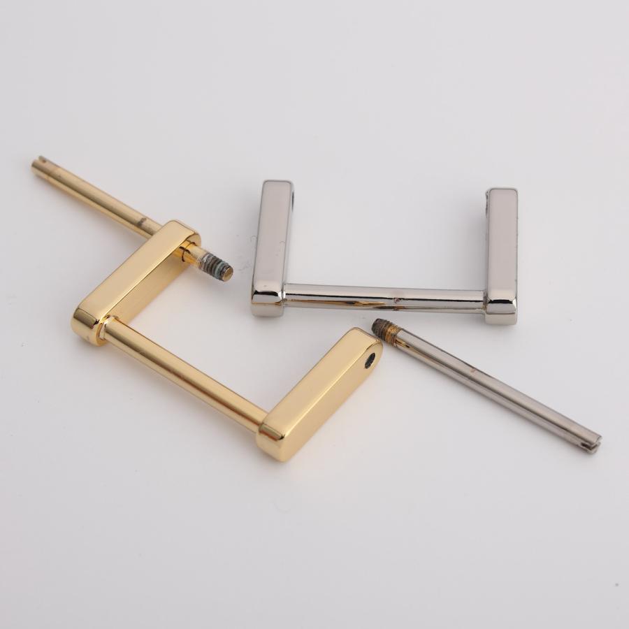 SENWA 日本製 角カン 21/24mm 吊メッキニッケル 吊り具 レザークラフト