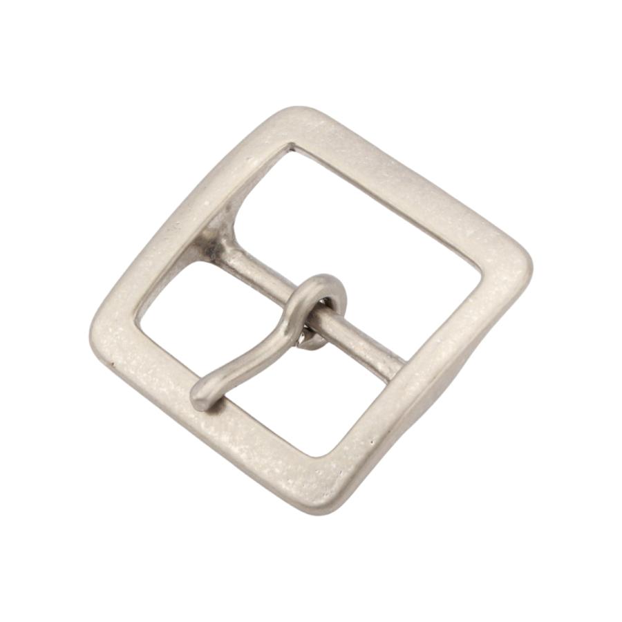 senwa 日本製真鍮生地 ニッケル艶消し ベルト用バックル 巾40mm 交換用