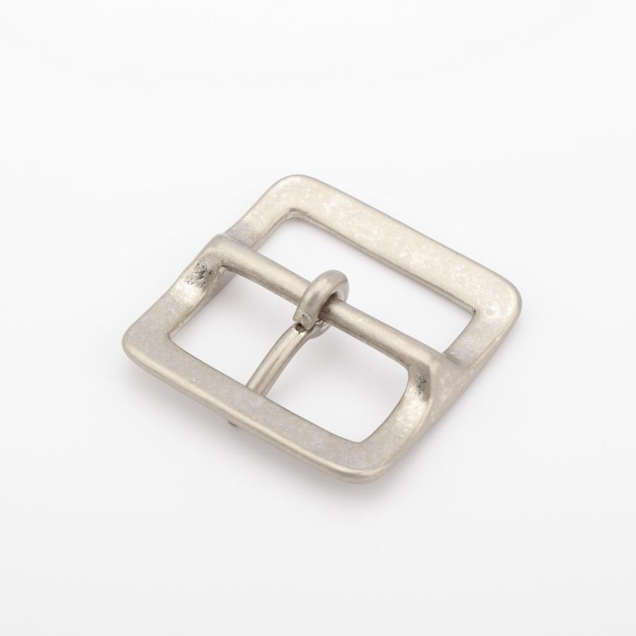 senwa 日本製真鍮生地 ニッケル艶消し ベルト用バックル 巾40mm 交換用