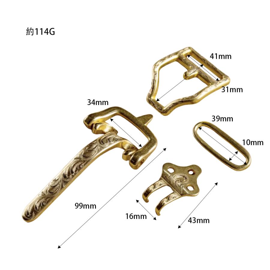 SENWA COLONEL LITTLETONコロネルリトルトン ベルトバックル メンズ 巾