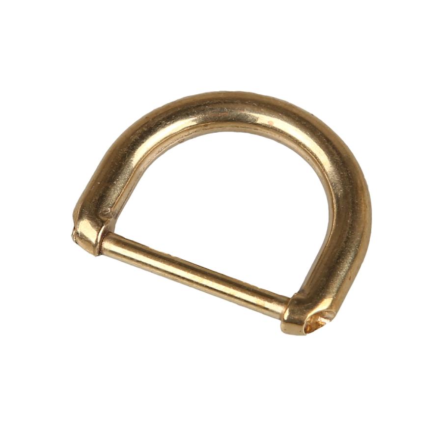 SENWA真鍮製 ネジ式 開閉 Dカン シャックル15・20・25・32mm U字型