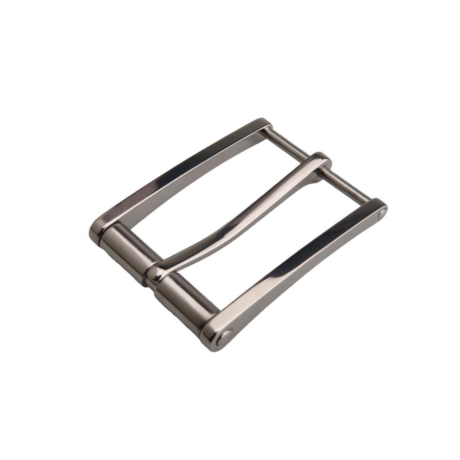 senwa メンズベルト交換用バックル チタンTA1美錠 ピン式 ローラー