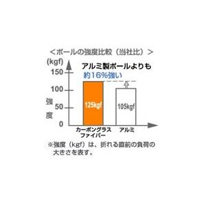 セイワカーボングラスファイバーポール２段式（2段×1.25m）TLG-240《セイワ正規代理店》●事業者限定の画像