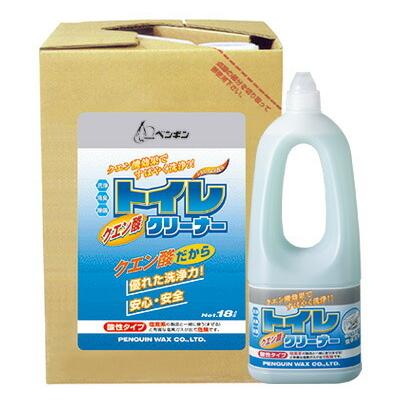ペンギンクエン酸トイレクリーナー18L酸性タイプ（クエン酸）・除菌剤配合《ペンギンワックス 正規代理店》006462