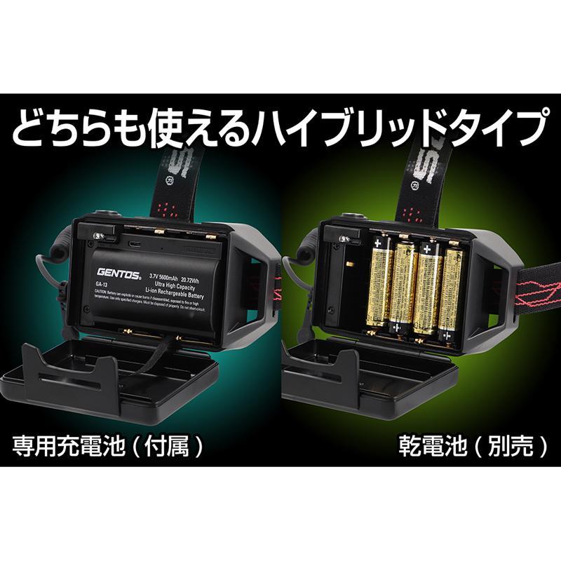 GENTOS ジェントス株式会社 Gシリーズ 充電式LEDヘッドライト GH