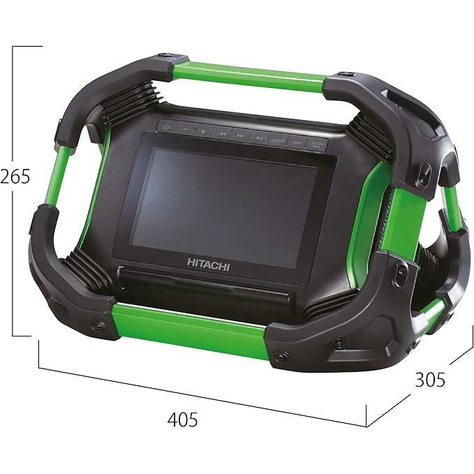 HiKOKI(ハイコーキ) 18V コードレスラジオ付テレビ UR18DSML(LSG