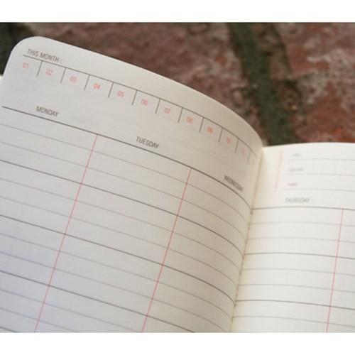 韓国雑貨 Mmmg 新しい1日をはじめよう Monthly Weeklyプランナー New Day 01 Pink スケジュール帳 手帳 韓国 文房具 可愛い Tbt 韓国音楽専門ソウルライフレコード 通販 Yahoo ショッピング