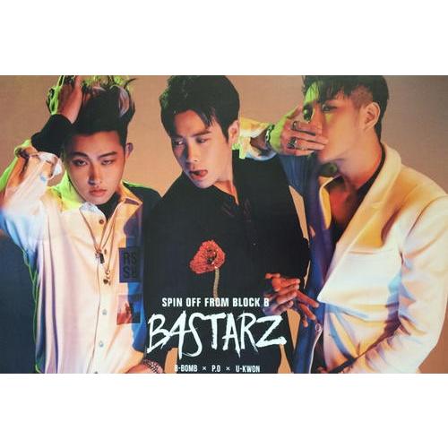 BASTARZ(BLOCK B) / (ハード筒発送) 品行ZERO ポスター(CDでは