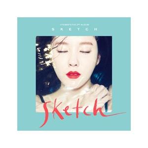 HYOMIN ヒョミン ソロアルバム 【 SKETCH 】 韓国盤CD 限定盤 ヒョミン(HYOMIN)(T-ARA) / SKETCH(通常版)｜韓国 K-POP CD｜INT0051