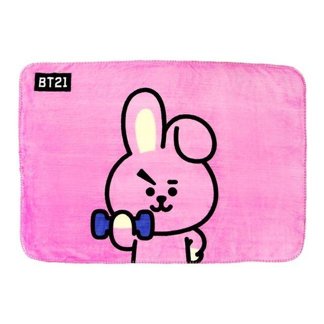 出品明日まで！大幅お値下げ中！BTS BT21 バンタン BT21公式グッズ＝ バンタン BTS 小さめでポータブル ふんわり