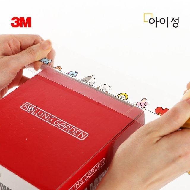 BT21公式グッズ＝ バンタン BTS 3M包装用スコッチ キャラクター