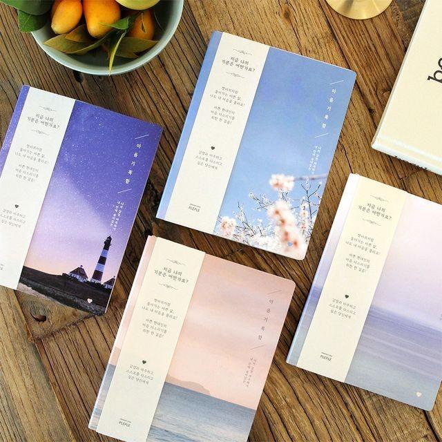 韓国雑貨 自分の気持ちに問いかける 心の記録ダイアリー 年 韓国暦 日記帳 韓国文房具 可愛い かわいい 13k 韓国音楽専門ソウルライフレコード 通販 Yahoo ショッピング