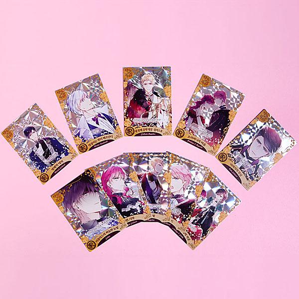 韓国雑貨 悪役のエンディングは死のみ コレクティングカード =vol.02