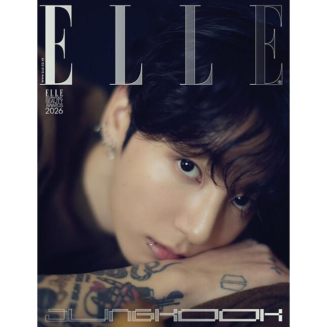 ELLE(韓国雑誌) / 2026年1月号(Bタイプ 表紙：ジョングク)｜韓国語