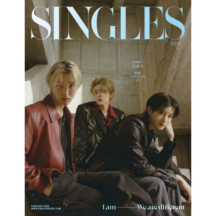 SINGLES(韓国雑誌) / 2026年2月号 (Dタイプ 表紙：TREASURE ジフン