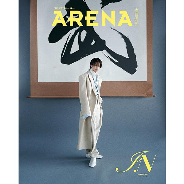 ARENA HOMME+(韓国雑誌) / 2026年2月号(Bタイプ 表紙：STRAY KIDS