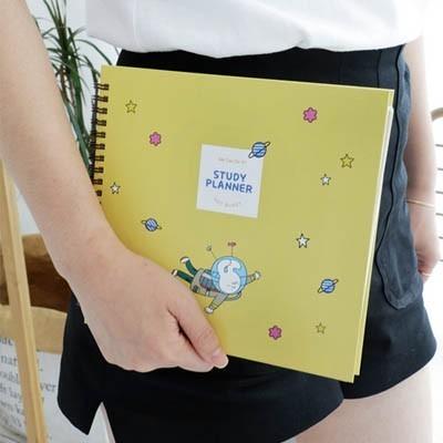 ブランド品 韓国雑貨 落書き帳のように楽しくｐｏｐな スタディプランナー スケジュール帳 手帳 韓国文房具 可愛い かわいい Gaviao Ba Gov Br