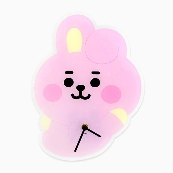 ＝BT21公式グッズ＝ バンタン BTS 透け感がカワイイ アクリル 壁掛け時計 ＜COOKY＞｜防弾少年団｜文房具｜可愛い｜韓国雑貨_2