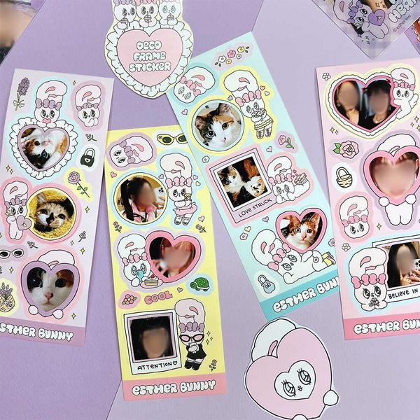 韓国雑貨 =ESTHER LOVES YOU= ハイパーガーリーなデコフレーム