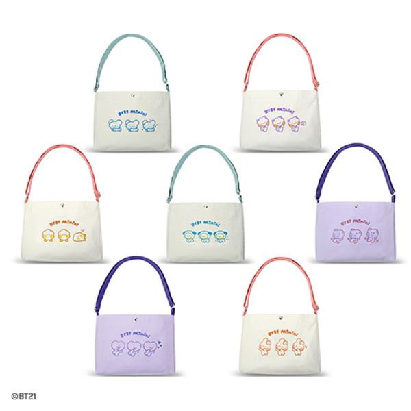 BT21公式グッズ＝ バンタン BTS BT21 CANVAS CROSS BAG(MANG