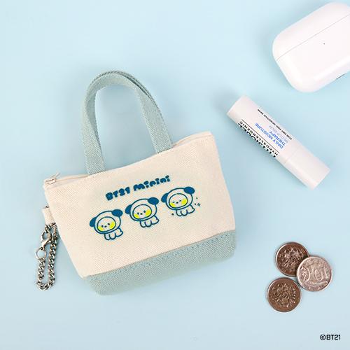 BT21公式グッズ＝ バンタン BTS BT21 CANVAS MINI POUCH(CHIMMY