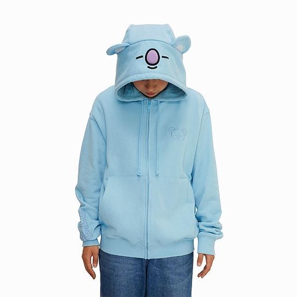 BT21公式グッズ＝ バンタン BTS コスプレみたいなフードパーカー