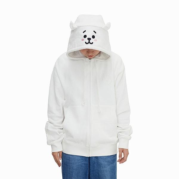 BT21公式グッズ＝ バンタン BTS コスプレみたいなフードパーカー ≪RJ