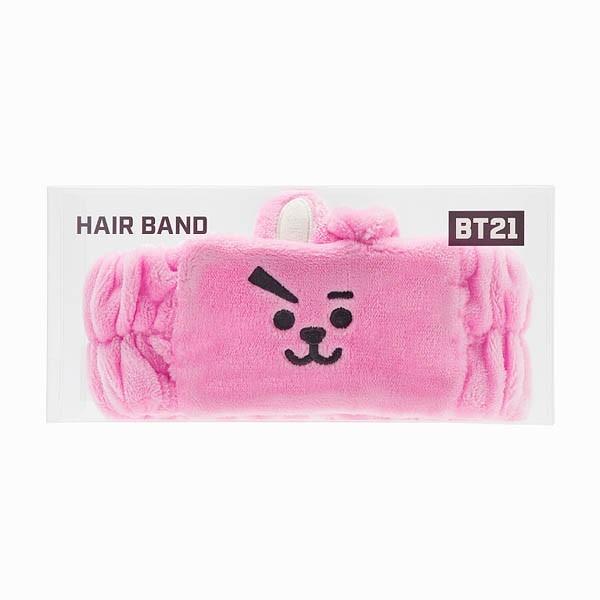 防弾少年団 （BTS） ヘアバンド　pink BT21公式グッズ＝ バンタン BTS ヘアバンド ≪COOKY≫｜防弾少年団