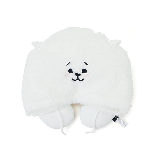 BT21公式グッズ＝ バンタン BTS フード付きネックピロー(携帯用ネック