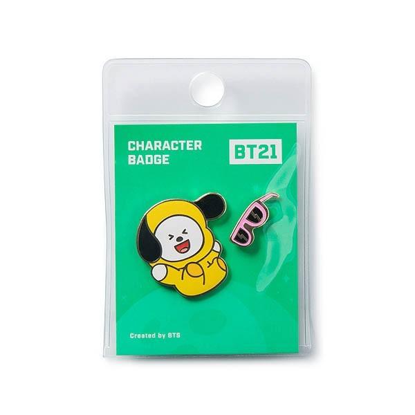 BT21公式グッズ＝ バンタン BTS ピンバッヂセット〈CHIMMY〉｜防弾少年