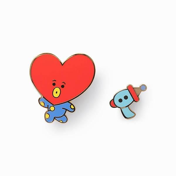 BT21公式グッズ＝ バンタン BTS ピンバッヂセット〈TATA〉｜防弾少年団