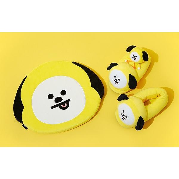 BT21公式グッズ＝ バンタン BTS 顔面にどっかり座って フェイス座布団
