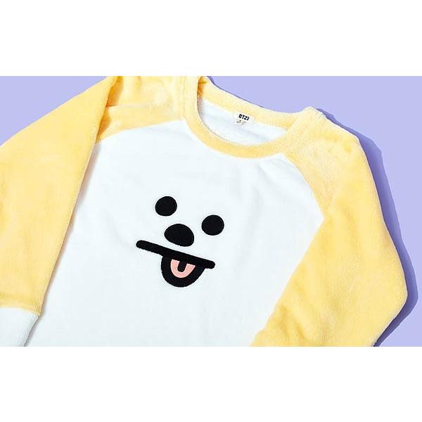 BT21公式グッズ＝ バンタン BTS あったかモコモコ パジャマ ≪CHIMMY