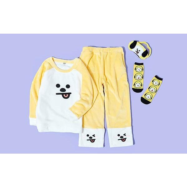 BT21公式グッズ＝ バンタン BTS あったかモコモコ パジャマ ≪CHIMMY