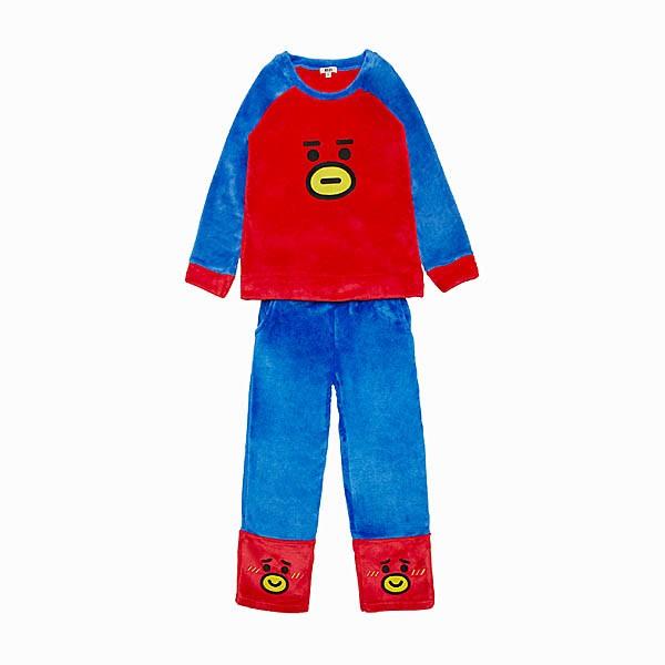 BT21 TATA パジャマ BT21公式グッズ＝ バンタン BTS あったかモコモコ パジャマ ≪TATA