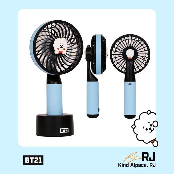 BT21公式グッズ＝ バンタン BTS HANDY FAN ≪RJ≫(BT21 ハンディー